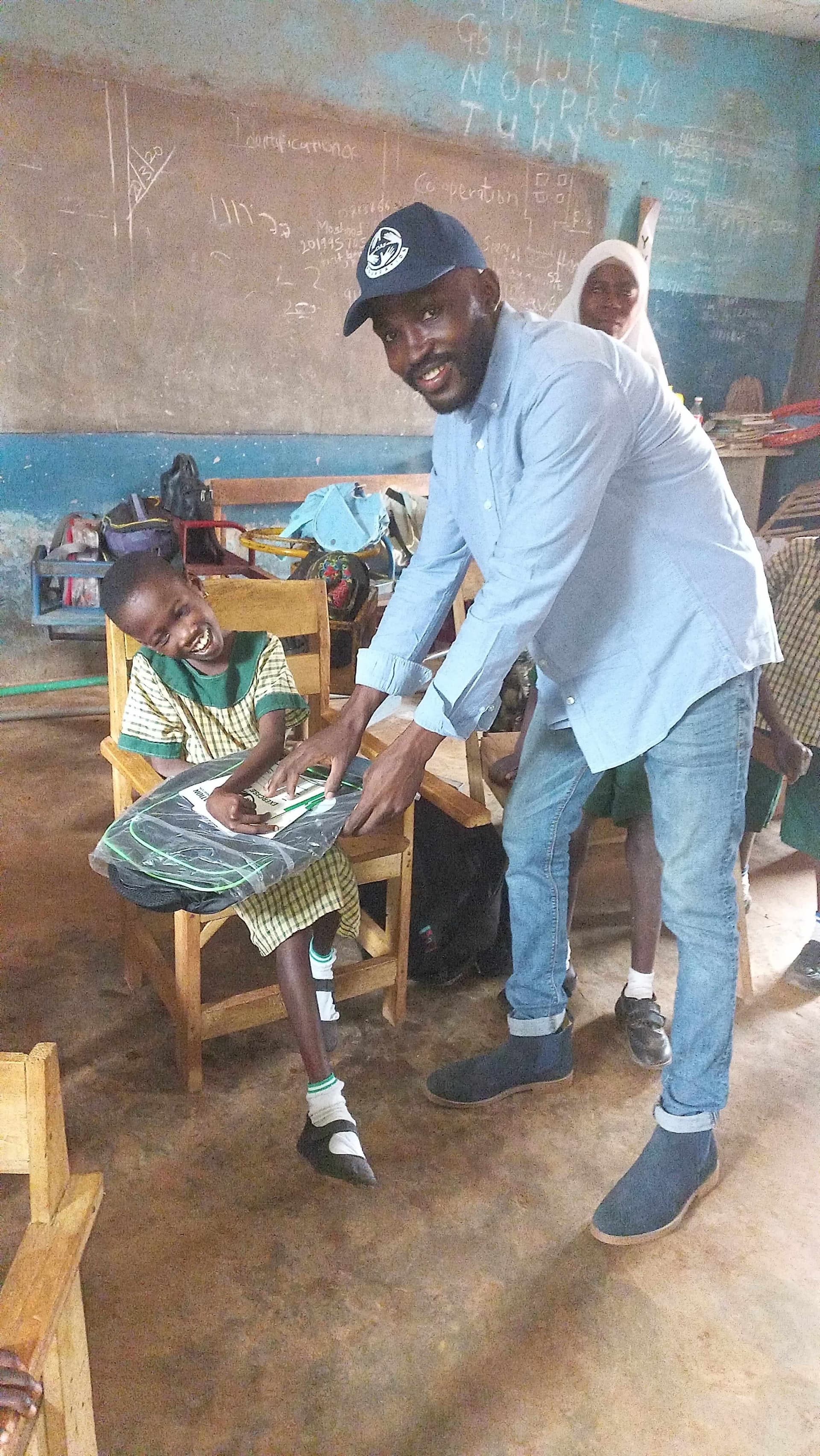 Distribution at Lagelu Special School - Image 1