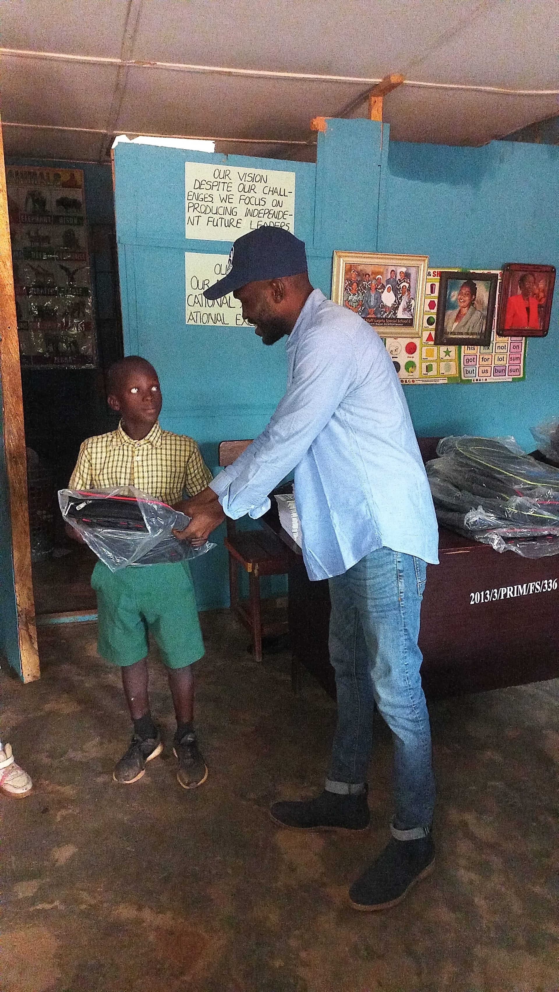 Distribution at Lagelu Special School - Image 2