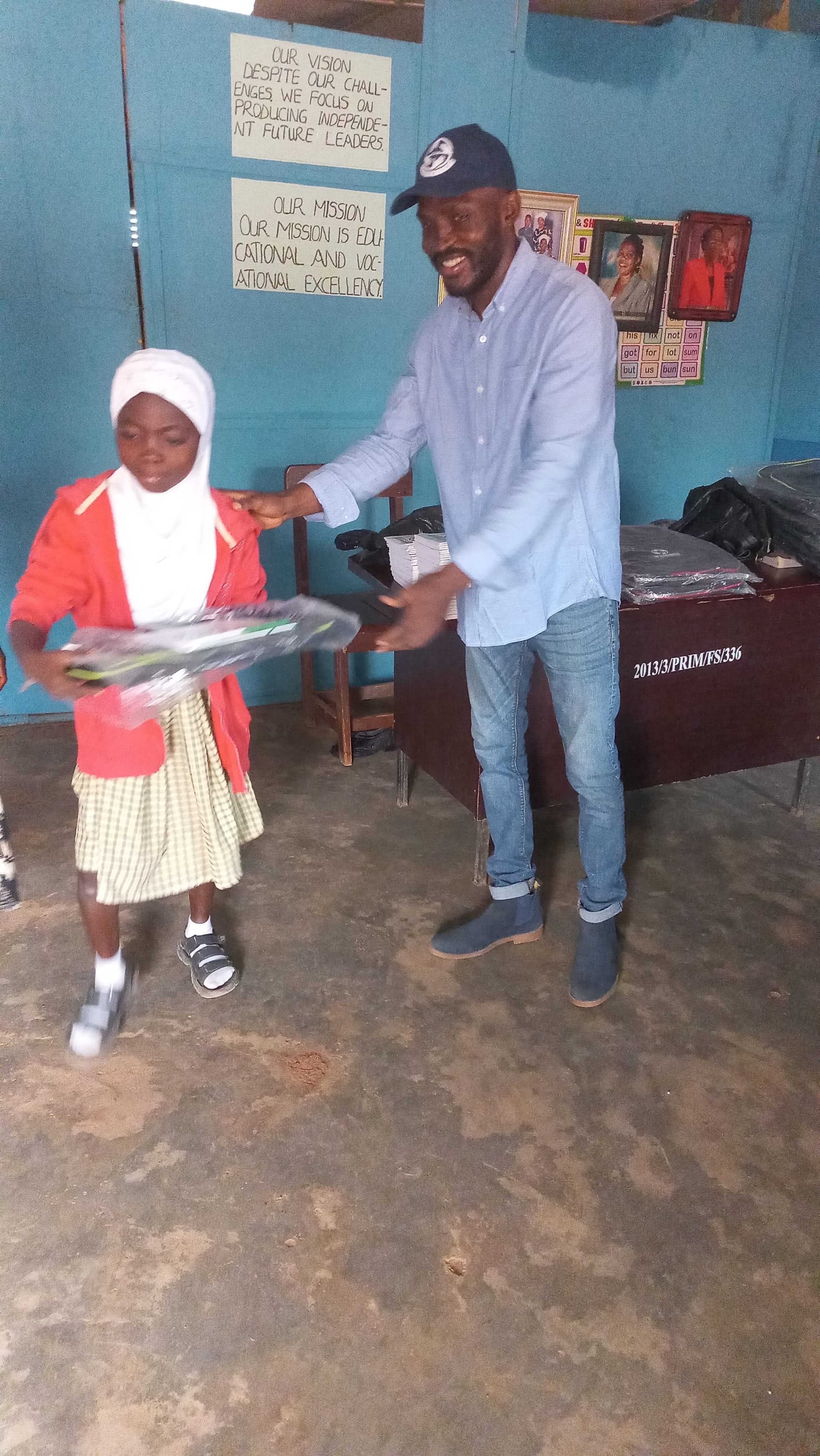 Distribution at Lagelu Special School - Image 5